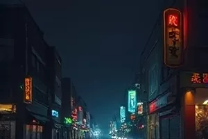 《海边邮差》封面，海边小路上的绿色邮筒