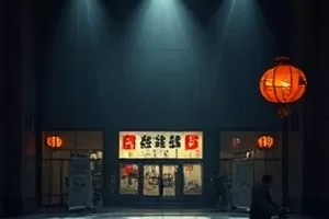 《第七次日落》封面，橙红色沙丘上一个孤独人影
